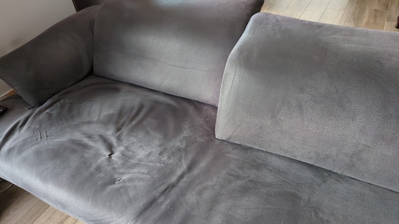 Die Couch vor dem Makeover