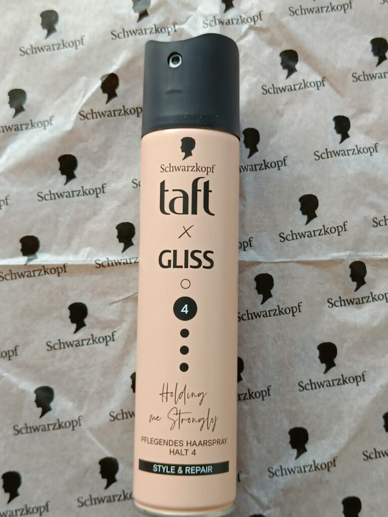 Taft X Gliss Haarspray Holding me softly